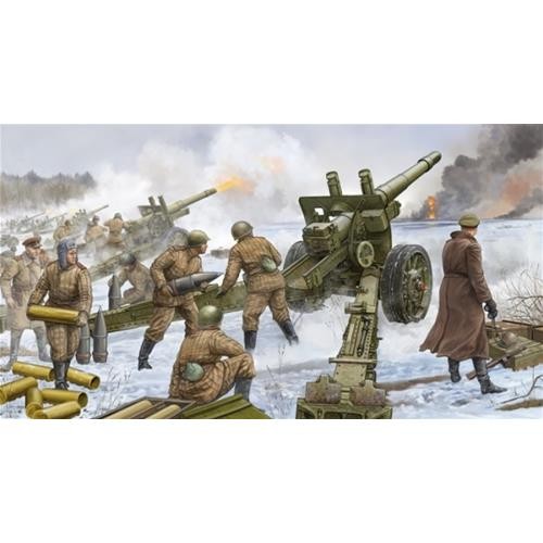 1/35 TRUMPETER KIT Soviet 152 Mm Howitzer Gun M 1937 Ml-20 TR02315 Model — detail view 2