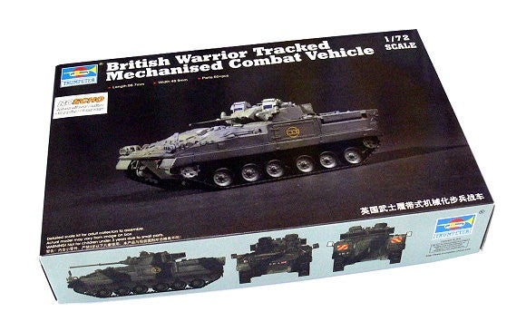 TRUMPETER 07101 Military Model 1/72 British Warrior Tracked Mechanised P7101 — scale model kit