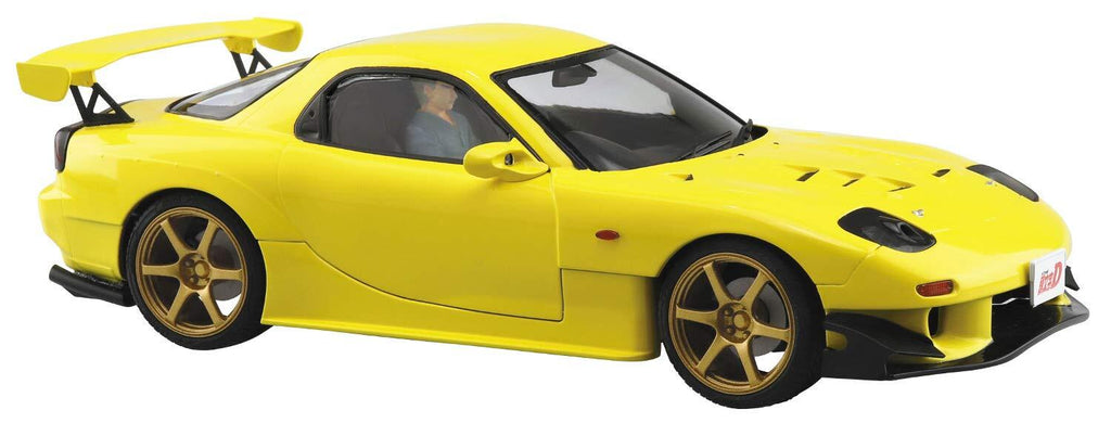 Aoshima AO-05955 1/24  Car Kit Initial D Mazda RX-7 FD3S Keisuke's Figure JP