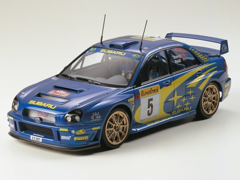 Tamiya 24240 1/24 Scale Model Rally Car Kit Subaru Impreza WRC 2001 GDB R.Burns