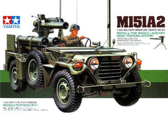 Tamiya 35125 US Army M151A2 & TOW Missile 1/35 Scale Plastic Model Kit