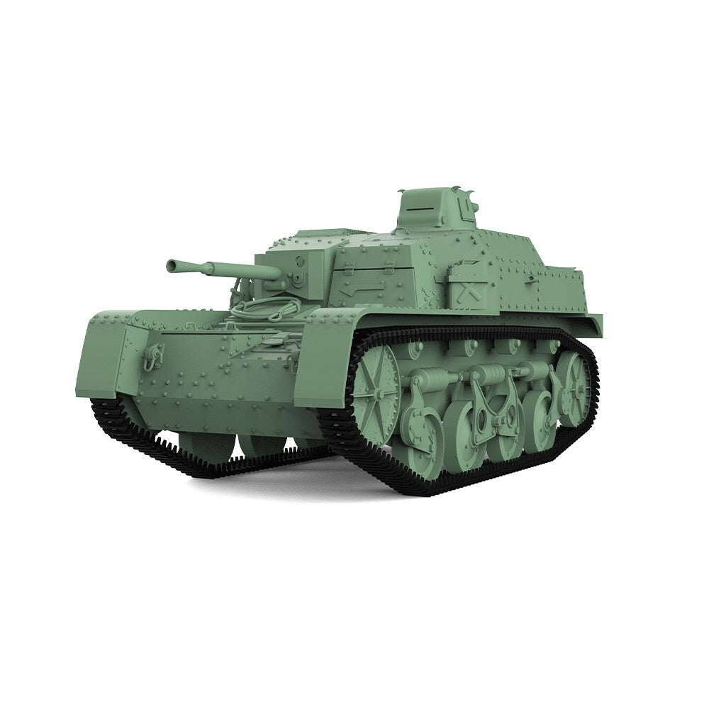 SSMODEL SS144660 1/144 Military Model France Renault 1935(ZT-3) Tank Destroyer