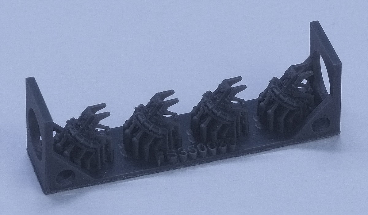 FIVE STAR FS350030 1/350 WWII USN Twin Bofors AA Gun 3D Print Brass Pe