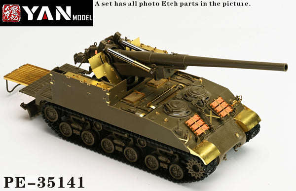 YAN MODEL PE35141 1/35 U.S.M40 SELF-PROPELLED 155mm Gun"Popular"