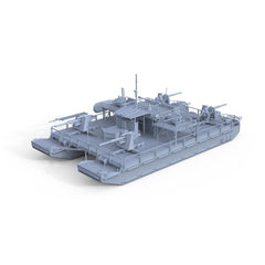 SSMODEL 1/350 Military Model Kit German Navy SF40 Siebel Air Defense Ferry