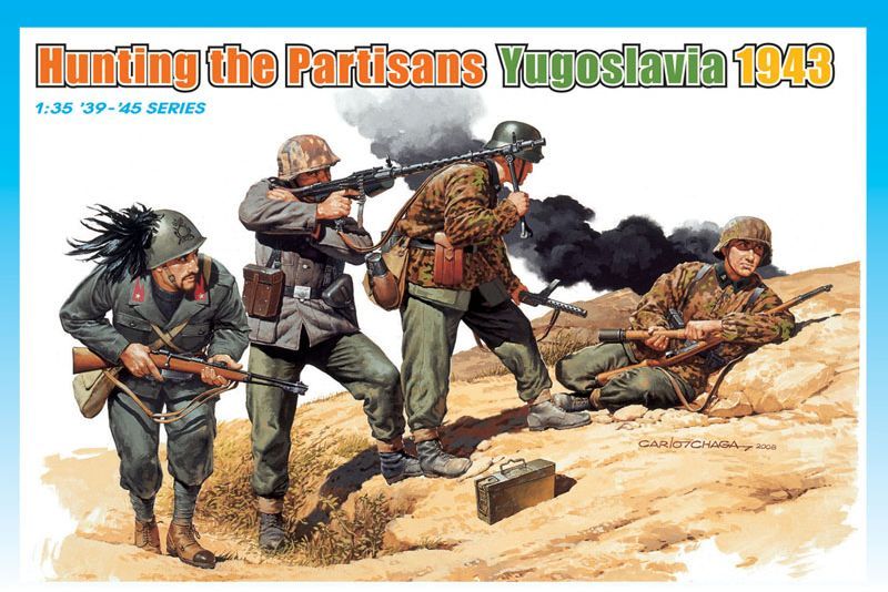 DRAGON 1/35 6491 "Hunting the Partisans" (Yugoslavia 1943)