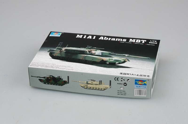 Trumpeter 1/72 07276 M1A1 Abrams MBT Main image