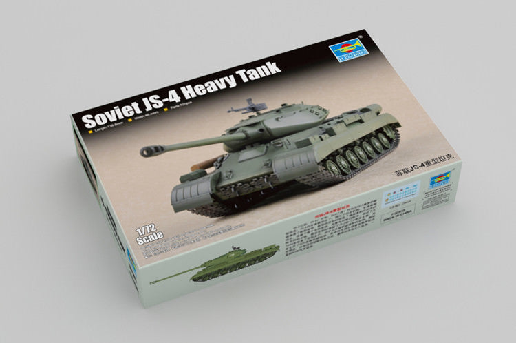 Trumpeter 1/72 07143 Soviet JS-4 Heavy Tank — scale model kit