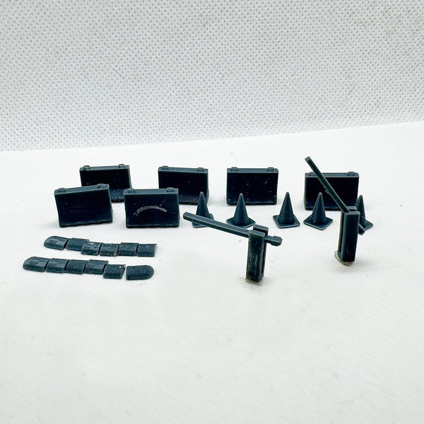 Yao's Studio LYTS87076 1/87 HO Scale 3D Printed Modern Barrier Toll Station