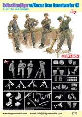 Dragon 6373 1/35 Fallschirmjager 8cm Gr.W.42 Mortar Team Granatwerfer42 Model