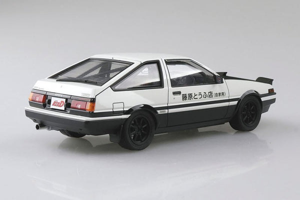Aoshima AO-05961 1/24 Car Kit Initial D Toyota Trueno AE86 Project D Late Version