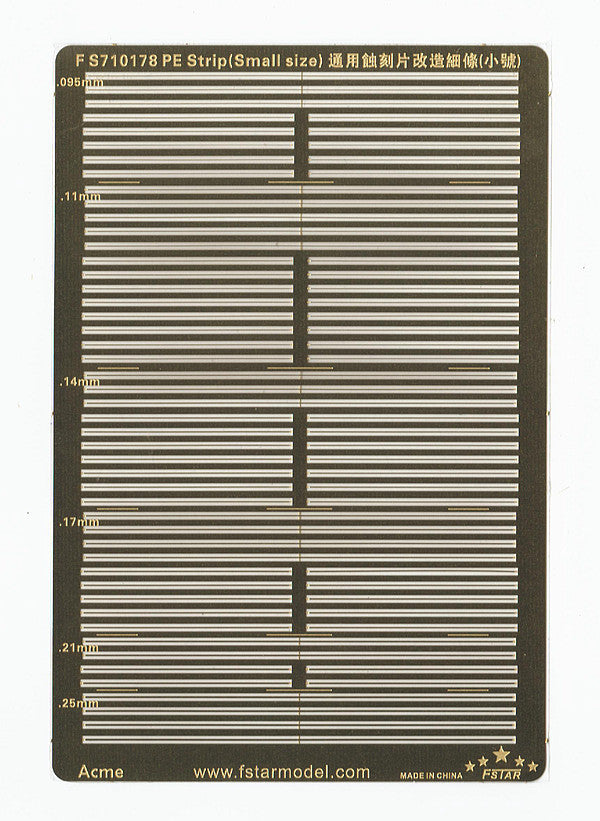 Fivestar 1/700 1/350 or 1/200 PE Strip (Small size) FS710178 Main image
