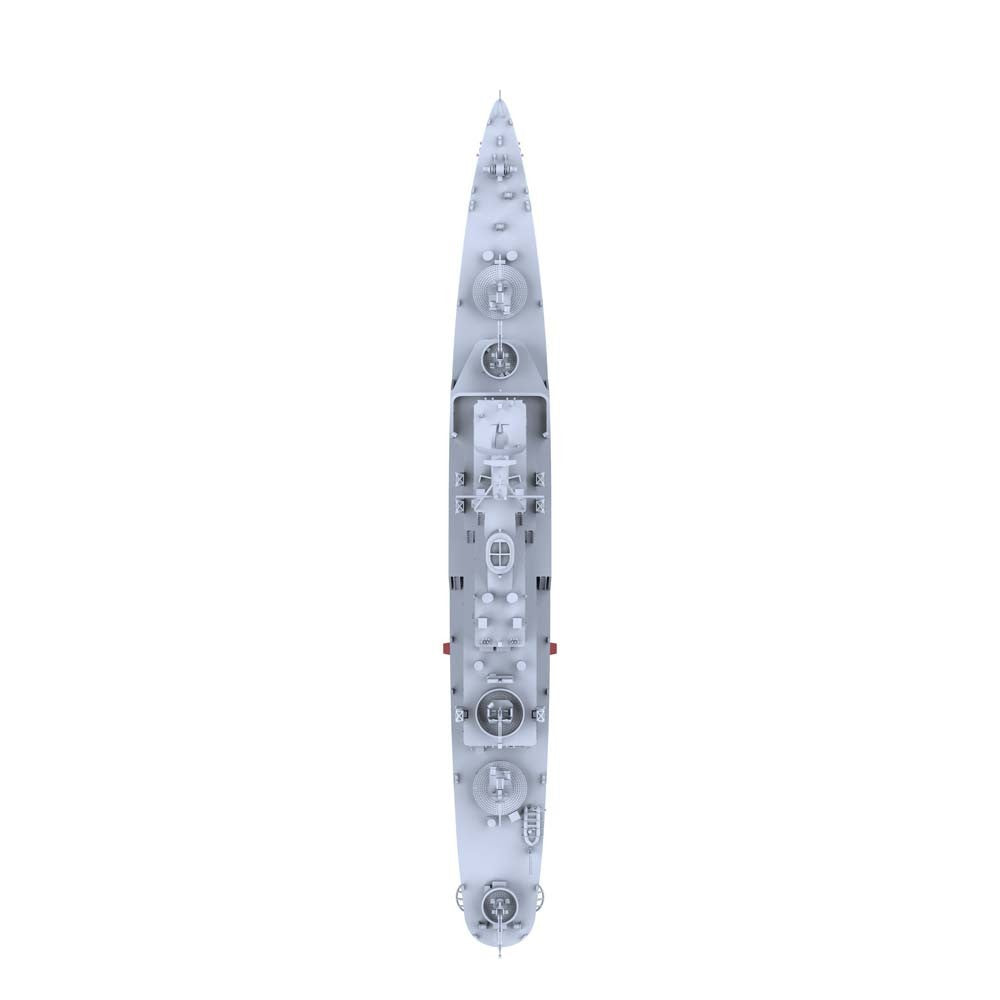 SSMODEL SSC600171S 1/600 Military Model HMS Battle Class Destroyer FULL HULL — detail view 3