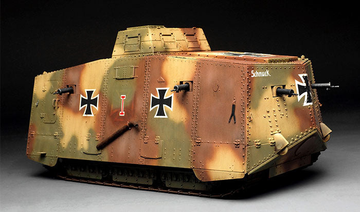 Meng Model TS-017 1/35 German A7V Tank (Krupp) — detail view 2