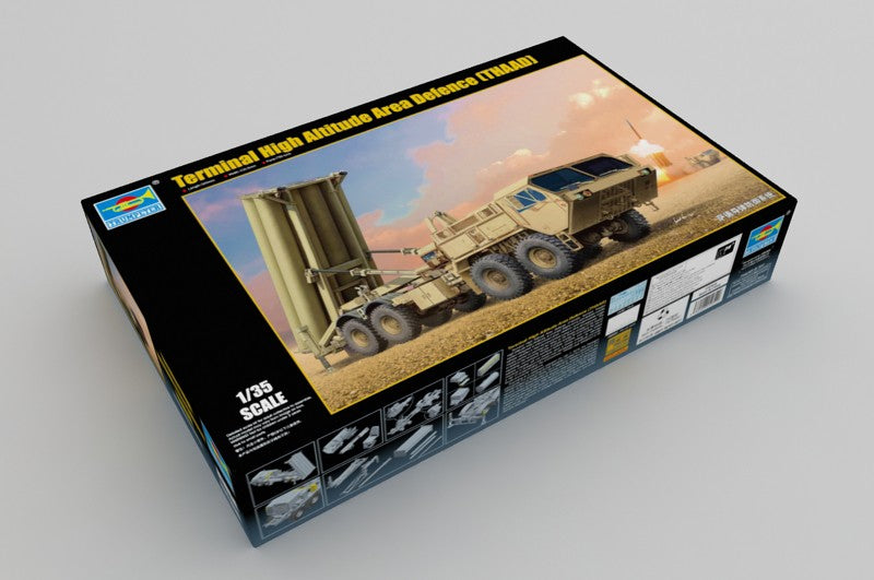 TRUMPETER 01054 TERMINAL HIGH ALTITUDE AREA DEFENCE THAAD 1/35 Model Kit- — detail view 2