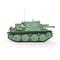 SSMODEL SS144735 1/144 Military Model Kit Sweden SAV m/43 1946 105mm