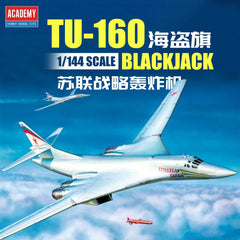 Academy AC12621 1/144 Russian Air Force Tu-160 Blackjack Aircraft Model Kit