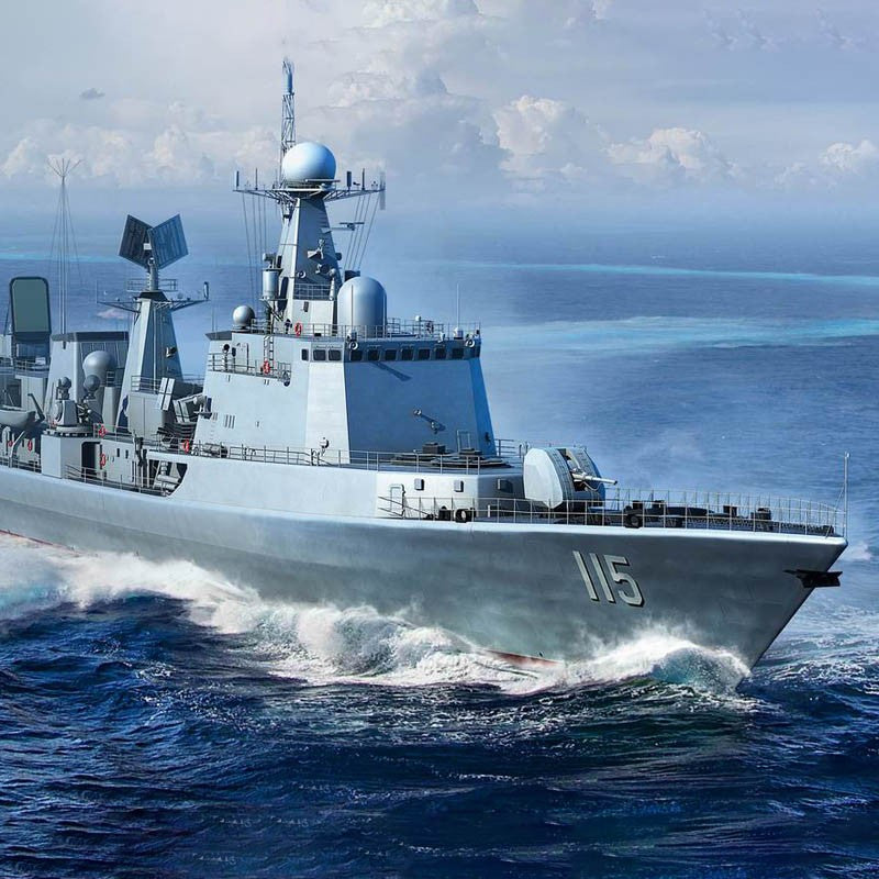 Trumpeter 06731 1:700 Chinas 051C guided missile destroyer Plastic model kit New