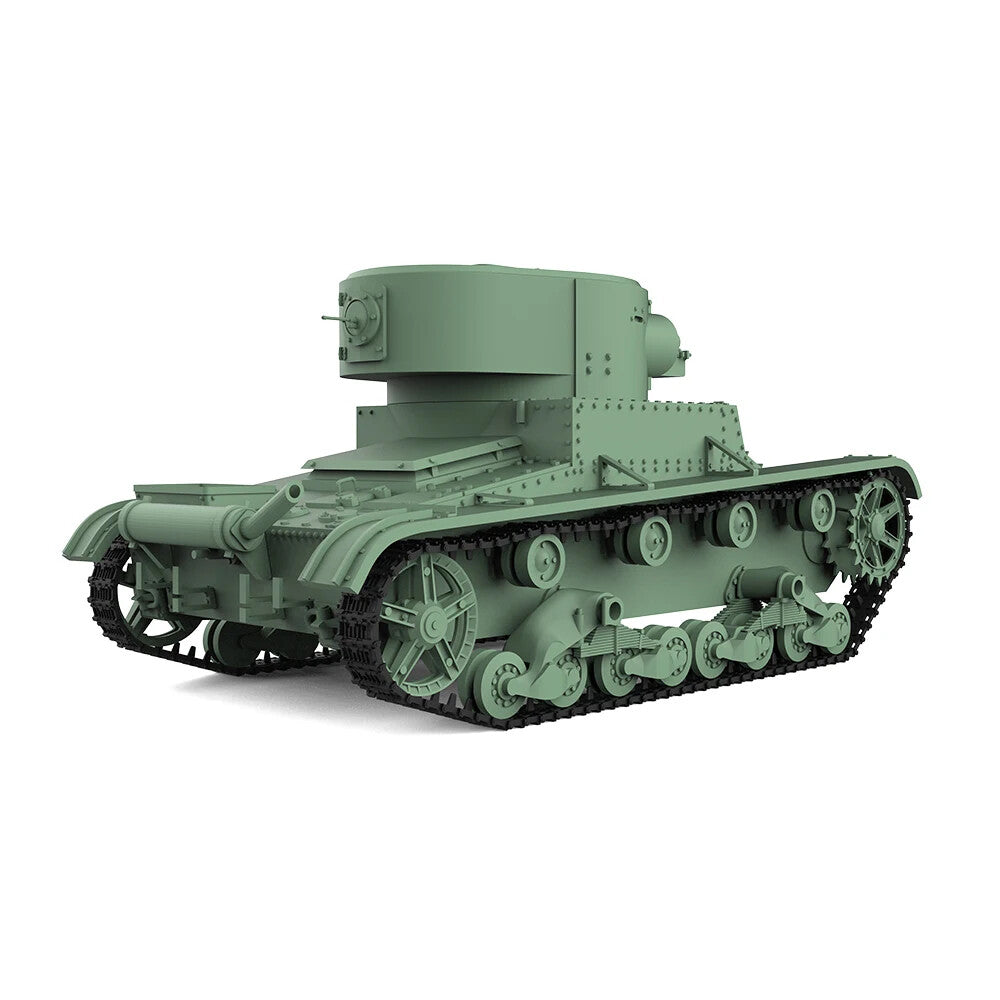 SSMODEL SS144600 1/144 Military Model Kit Soviet T-26-4 Light Tank