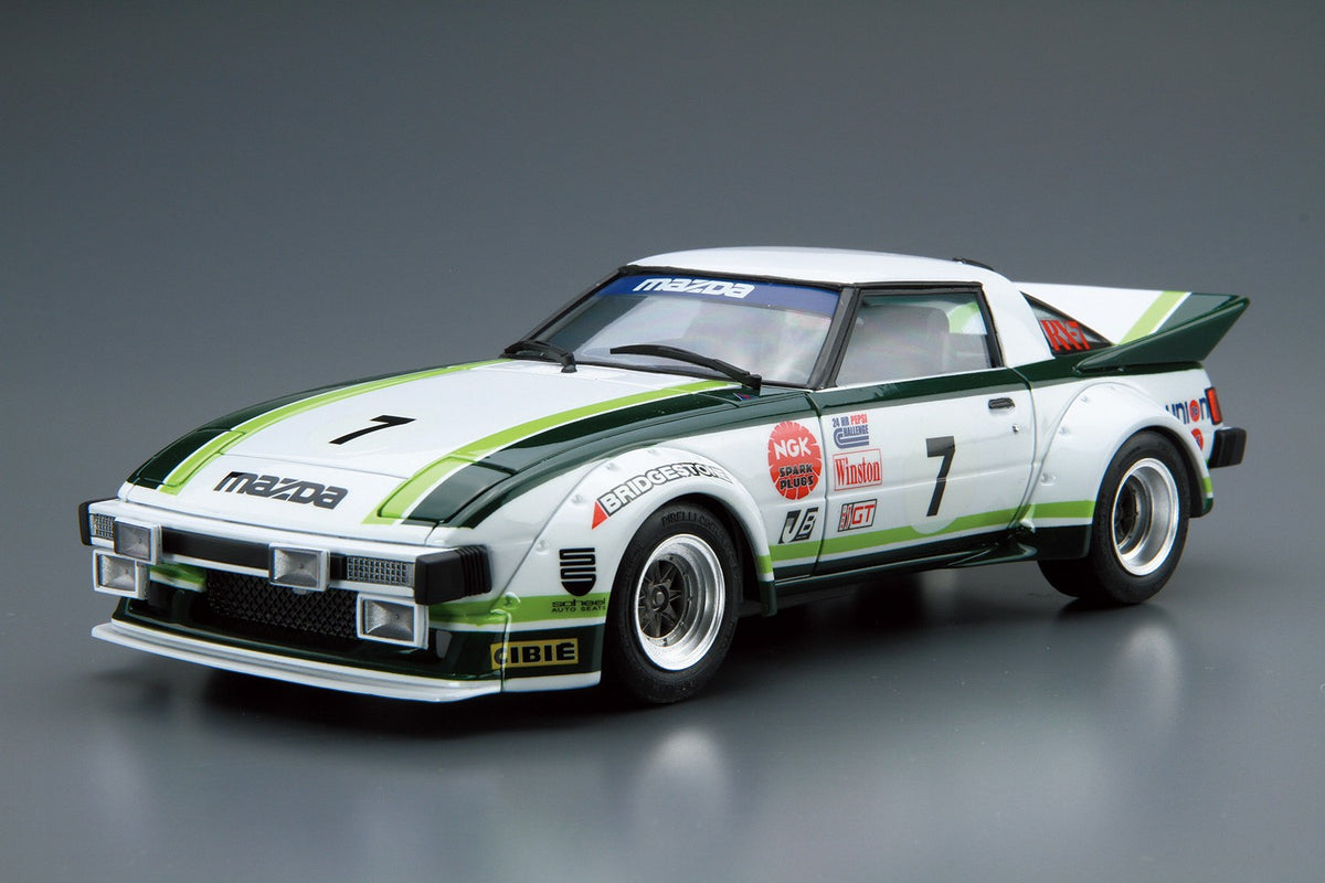 Aoshima AO-20059 1/24 Model Car #22 Mazda SA22C RX-7 Daytona '79 Main image