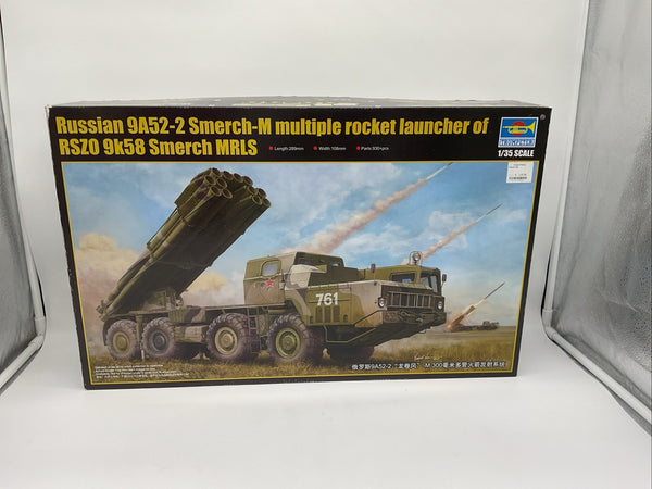 1/35 Trumpeter #01020 Russian 9A52-2 Smerch-M Multiple Rocket Launcher RC