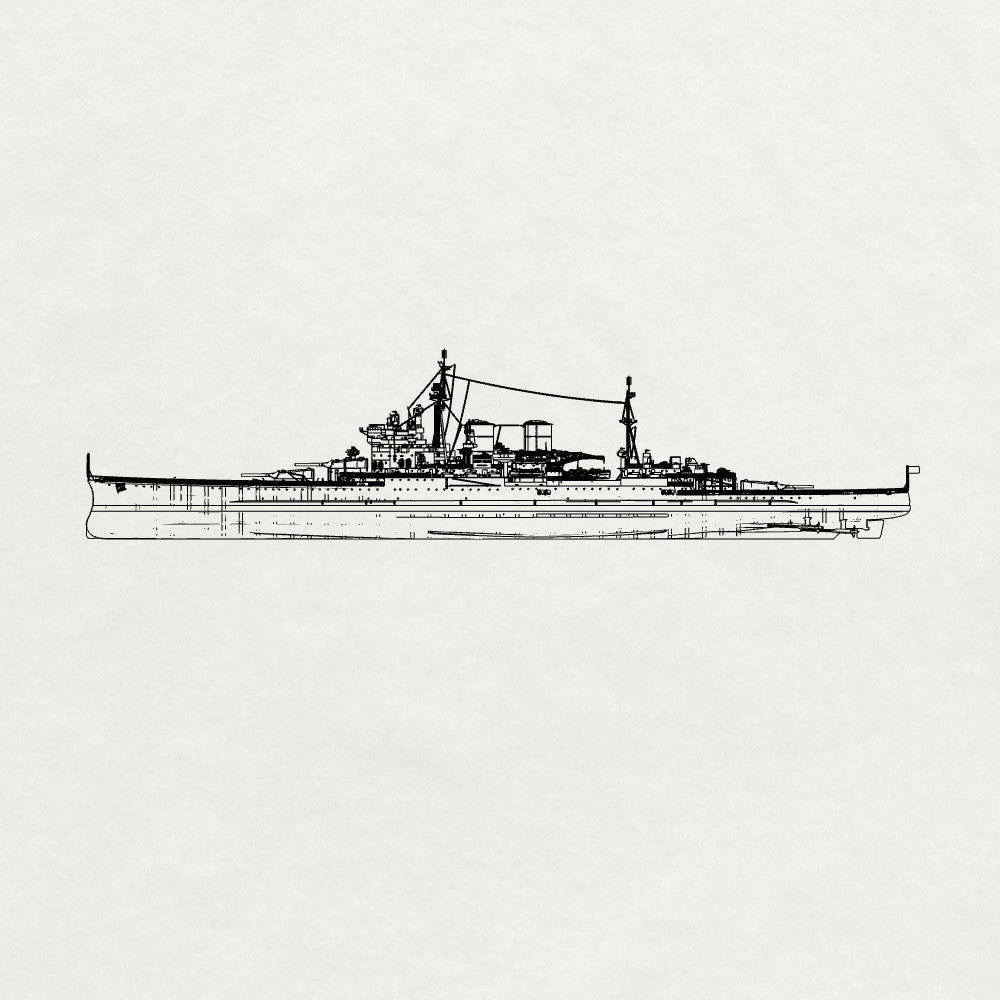 SSC600707S-A 1/600 Military Model Kit HMS Renown 1944 FULL HULL 3DPRINT — detail view 3