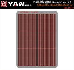 Yan Model PE-35127 1/35 Welding Pattern of Chariot(0.6mm,0.8mm,)(big)