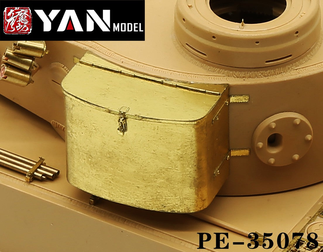 Yan Model PE35078 1/35 WWII GERMAN Sd.Kfz.181 Early Type Storage Box（2） — detail view 2