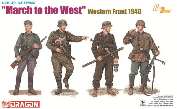 DRAGON 6703 1/35 "March to the West" Western Front 1940