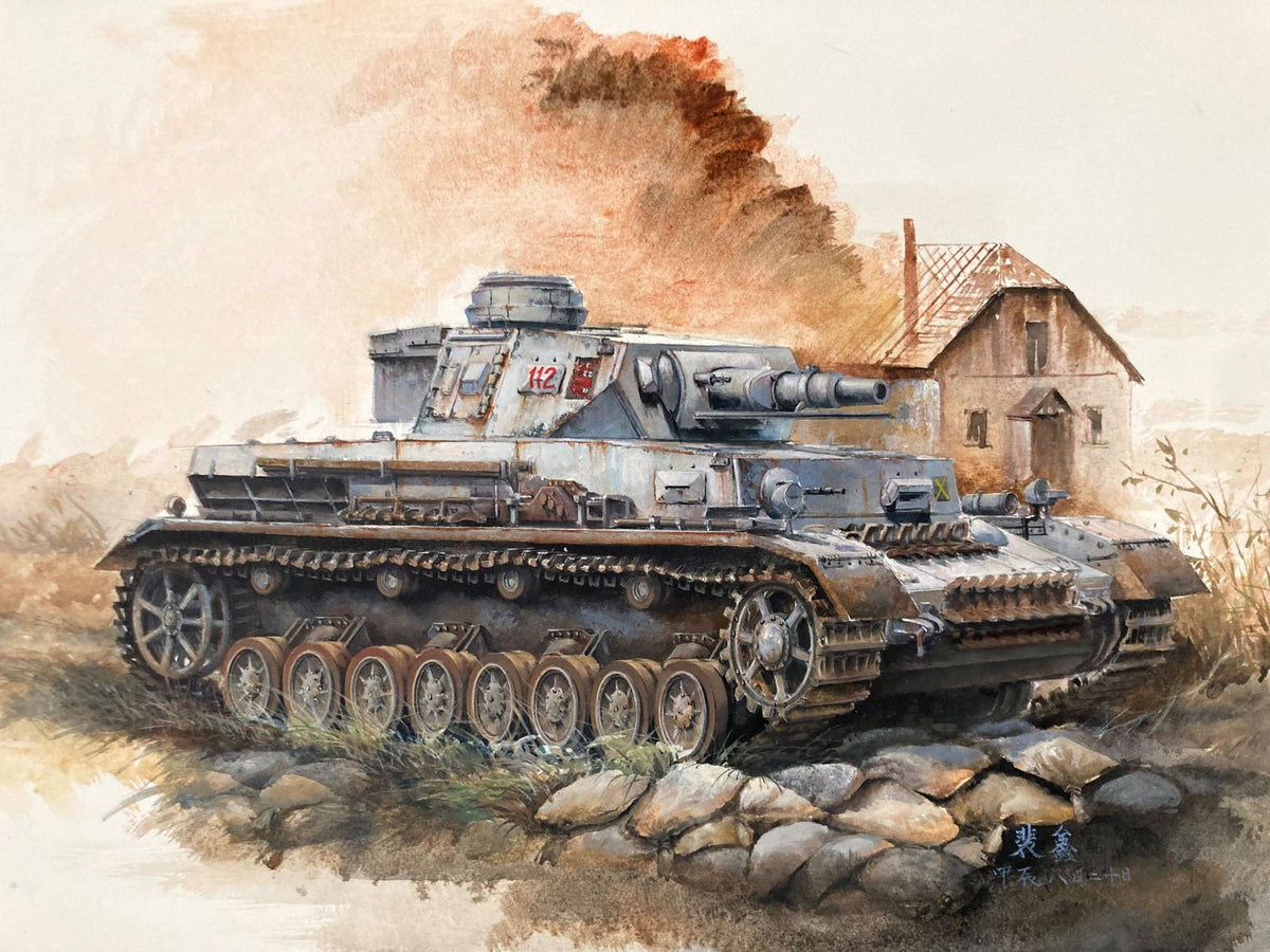 Flyhawk FH3026 1/72 German PzKpfw IV Ausf.F1 Medium Tank Model Kit — detail view 2