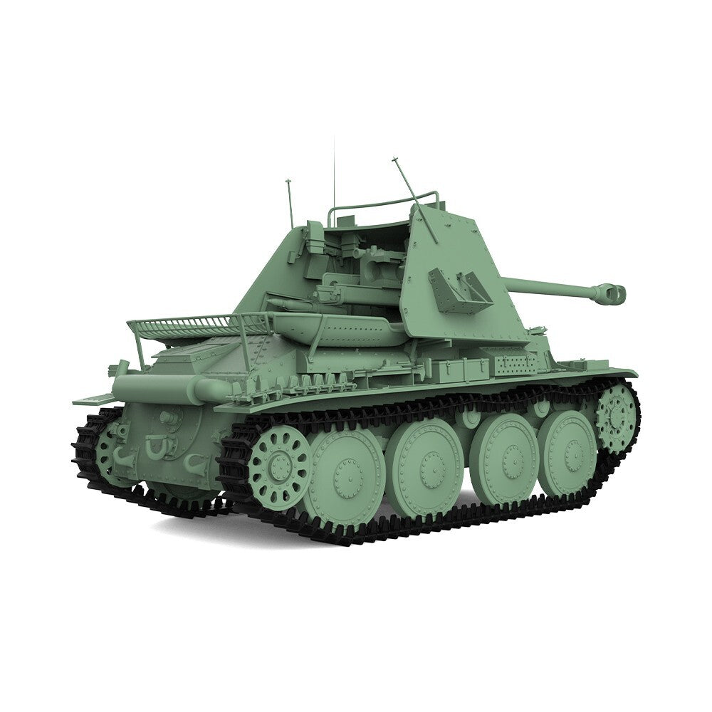 SSMODEL SS16724 1/16 Military Model Kit German 38T Marder.III-H Destroyer — detail view 3