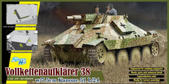 DRAGON 1/35 6815 WW.II German Vollkettenaufklarer 38 w/7.5cm Kanone 51 L/24