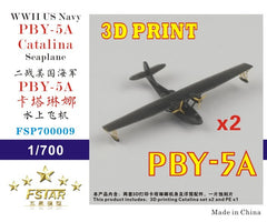 Five Star 1/700 FSP700009 WWII US Navy PBY-5A Catalina Seaplane (2set)