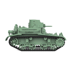 SSMODEL 144502 1/144 3D Printed Resin Model Kit US Light Tank M2A2