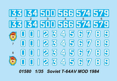 Trumpeter 01580 1/35 Soviet T-64AV MOD 1984