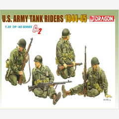 Dragon 6378 1/35 U.S. Army Tank Riders 1944-45 (Set of 4) Model Kit