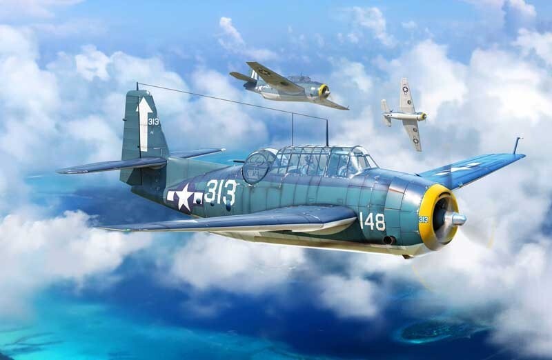 Hobby Boss 1/72 TBM-3 Avenger 100% new tooling #87274 USANew Release Main image