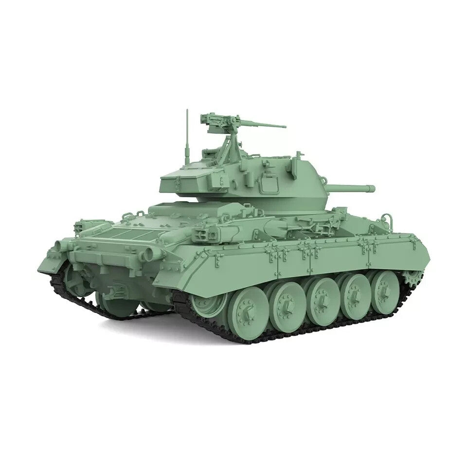 SSMODEL MRY-SFW SS87512 1/87 HO Scale Railway Military Model US M24 Chaffee Light Tank