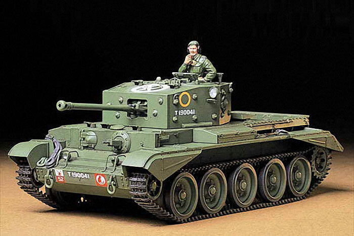 Tamiya 35221 1/35 Model Kit British Cromwell Mk.IV Cruiser Tank Mk.VIII A27M
