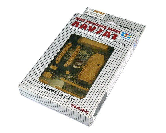 TRUMPETER 00105 Military Model 1/144 USMC Amphibious Armor AAV7A1 Hobby P0105 — scale model kit