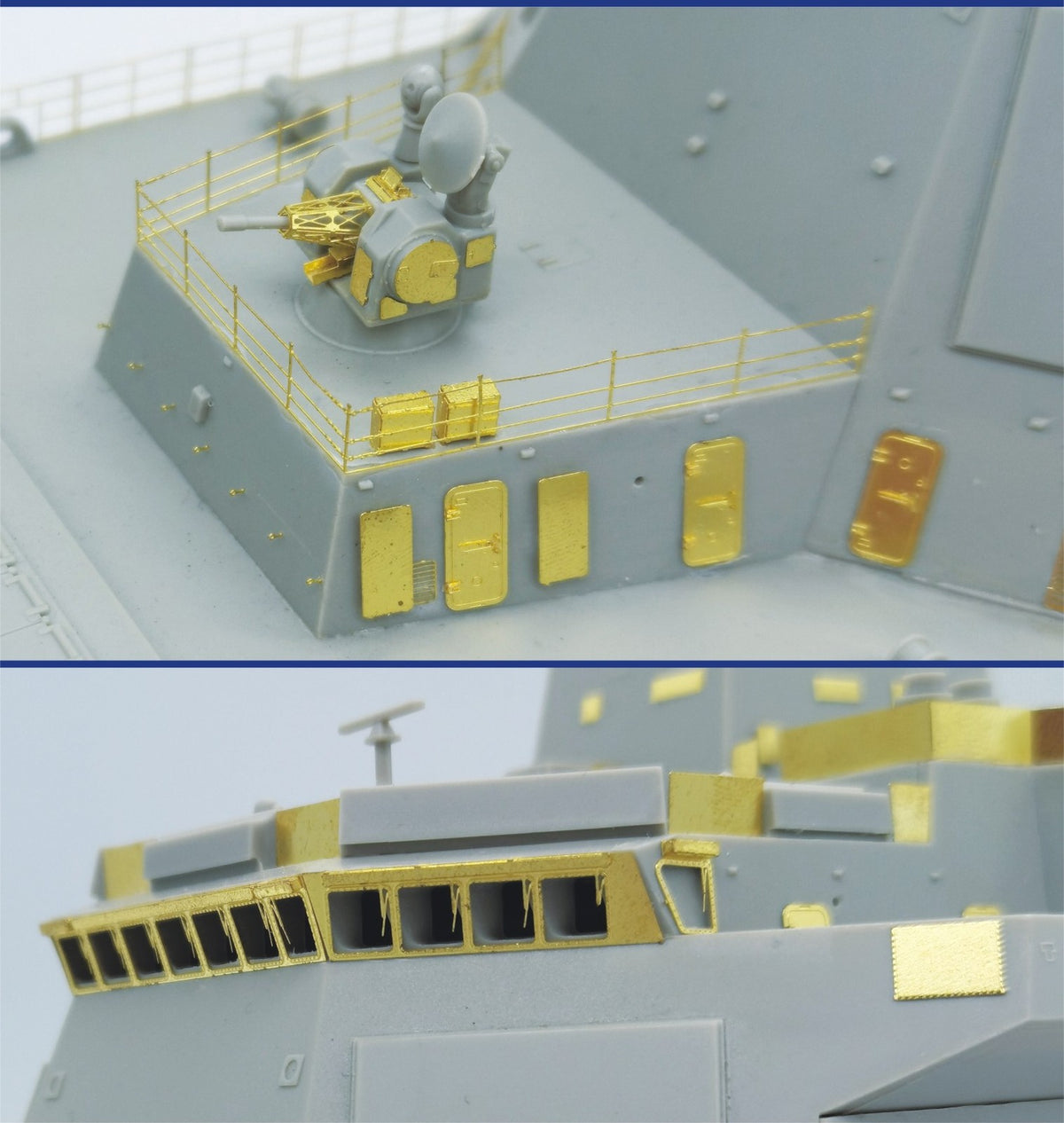 Shipyard 1/200 S200001 Type 055 destroyer of the PLA Navy (for TRUMPETER 03620) — detail view 2