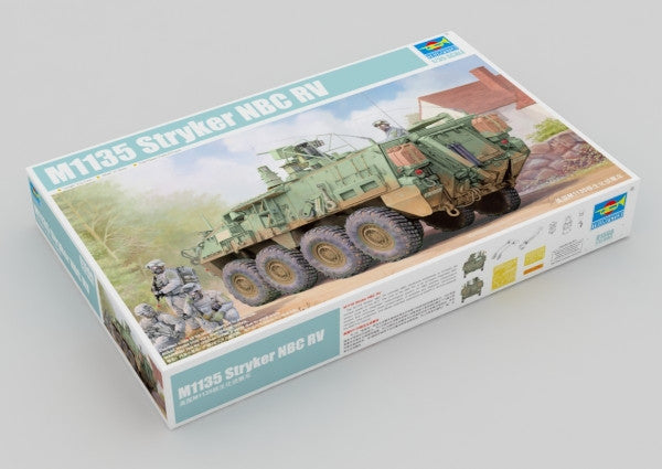 Trumpeter 01560 M1135 STRYKER NBC RV 1/35 Model Kit- — detail view 2