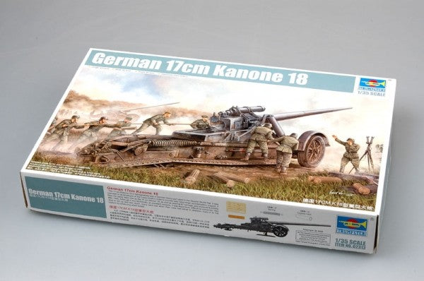 Trumpeter 02313 GERMAN 17 CM KANONE 1/35 Model Kit — detail view 3