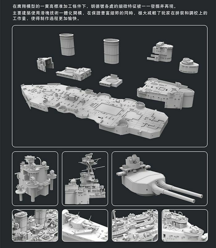 Flyhawk FH1160S 1/700 HMS HOOD 1941 [Deluxe Edition]
