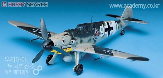 Academy AC12467 1/72 MESSERSCHMITT BF109G-6 PLASTIC MODEL kit Secondary image