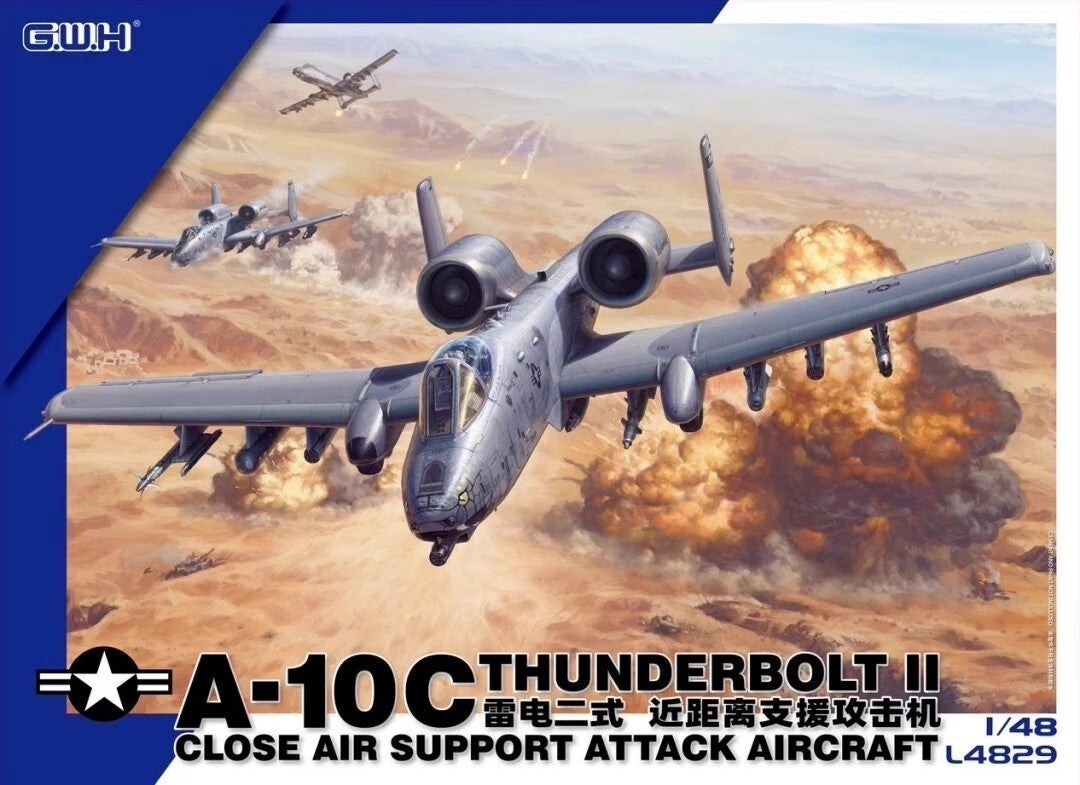 Great Wall Hobby L4829 1/48 A-10C Thunderbolt II Attack Aircraft Main image