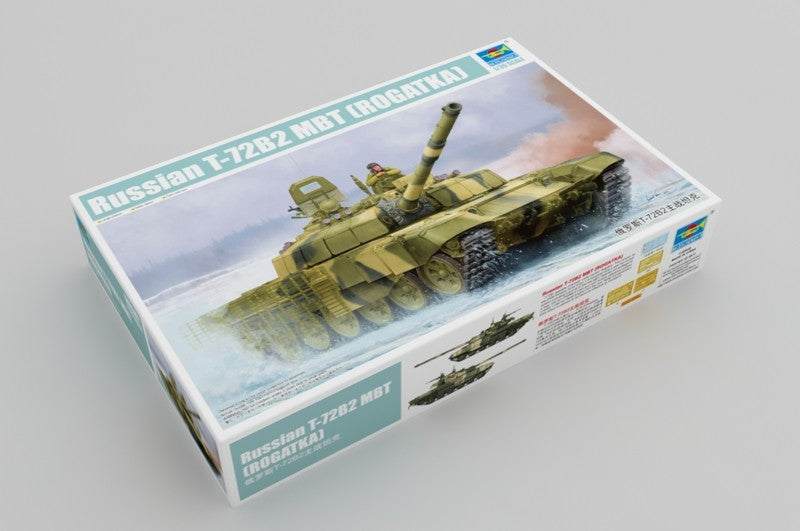 Trumpeter 09507 RUSSIAN T-72B2 MBT ROGATKA 1/35 Model Kit