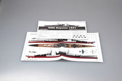 Trumpeter 1/350 HMS REPULSE 1941 Model Kit - 05312