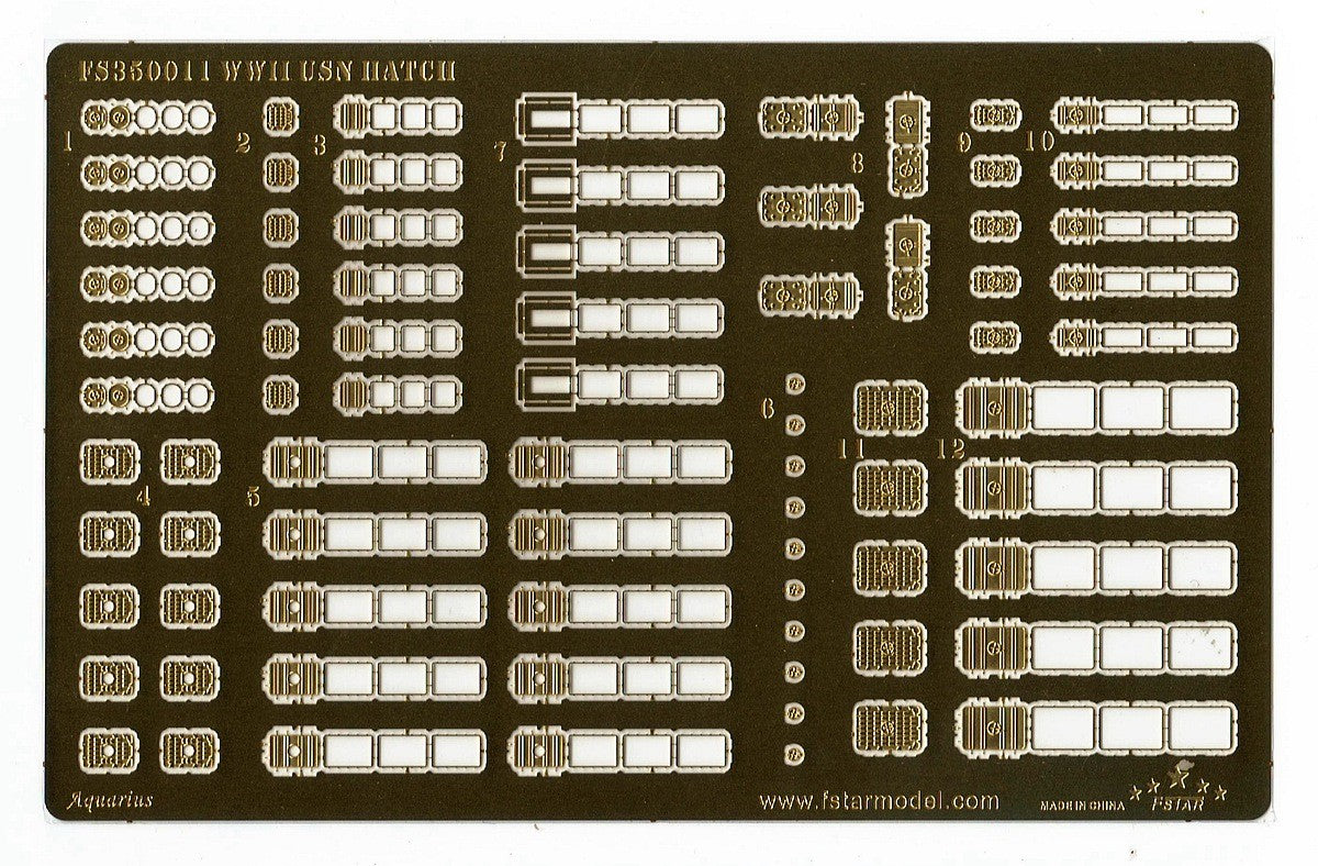 Five star FS350011 1/350 WWII USN HATCH