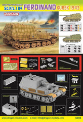 DRAGON 6495 1/35 Sd.Kfz.184 Ferdinand Kursk 1943